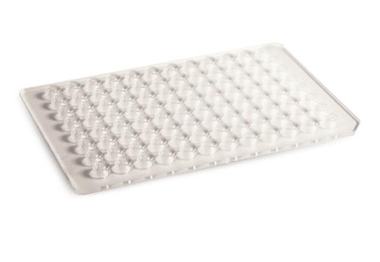 WebSeal Mats, Non-Sterile Manufactured of pure silicone with or without coating The footprint permits plates to be securely stacked without robotic arm interference Eliminates cross contamination of