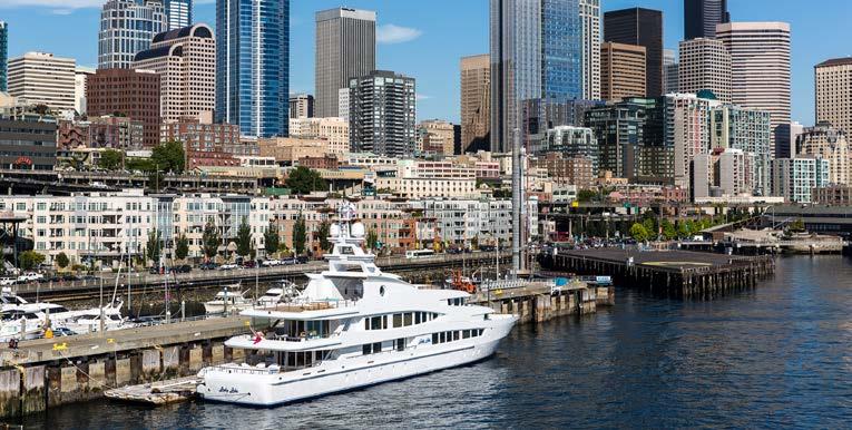 This premier saltwater location puts you in the heart of Seattle amid the finest restaurants, hotels, shopping, Pike Place Market, the Space Needle,