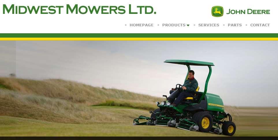 Midwest Mowers LTD is based in Co. Westmeath and carries out John Deere sales and service in Midlands and west of Ireland.