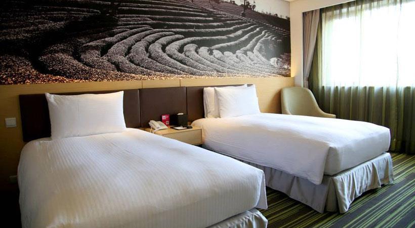 com/ Tao Garden Hotel (about 30-minute drive to the venue) - Single room:
