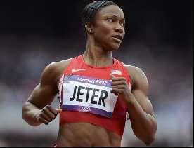 Running Carmelita Jeter Carmelita Jeter is a sprinter from America who has won medals in Olympics, World Championships, and other major competitions.