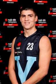 2 disposals at 76 per cent efficiency, four tackles and four inside 50s in five matches during the NAB AFL Under-18 Cham Mitchell Medal. Brayden Maynard Hampton / Sandringham Dragons 20.9.