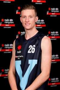 Played three matches in the NAB AFL Under-18 Championships, averaging 15 disposals and five tackles. His penetration and accuracy in his disposal makes him dangerous wherever he is on the ground.