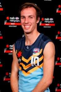 6 disposals at 74 per cent efficiency playing for Vic Country in the NAB AFL Under-18 Championships. Jack Hiscox Sydney University 23.