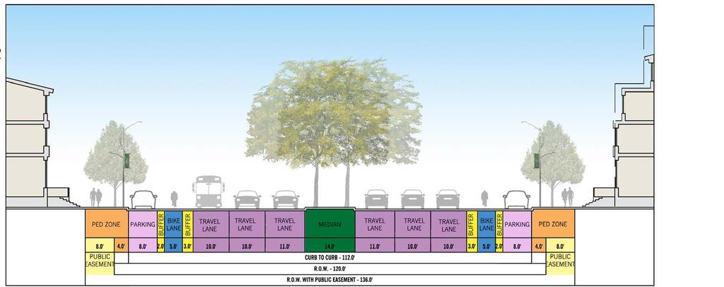 Harbor Mixed Use Transit Corridor Plan Figure 4-9.