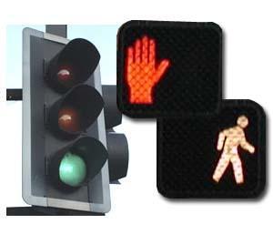 Are used to interrupt heavy traffic at intervals to permit the pedestrians to cross the road. As a strategy, every important junction in GMUC must be provided with traffic signals. 4.6.