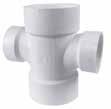 Unique "Pop-Top" feature prevents debris from entering plumbing system prior to setting the toilet. Used for mounting toilet base to drain.