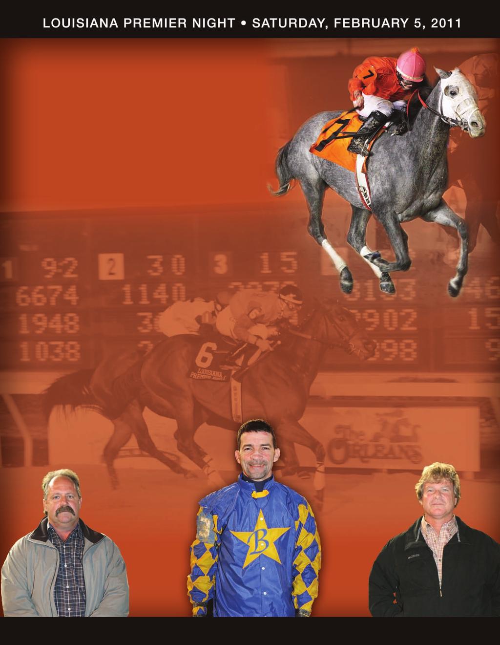 Jockeys with a riding double on one LAPN card include Kirk LeBlanc (2002), Colby Hernandez (2008), Cody Meche (2008), Robby Albarado (2008), Gerard Melancon (2009), and Curt Bourque (2010).