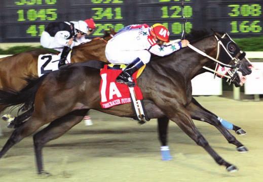2011 QUARTER HORSE SEASON HIGHLIGHTS FIRECRACKER FUTURITY AND DERBY NIGHT Saturday, July 2, 2011 The richest open-bred stakes races each year at Delta Downs are the Grade II Firecracker Futurity for