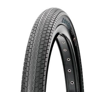 . Huge air-volume softens the drops, while the inverted tread design makes rolling resistance minimal.
