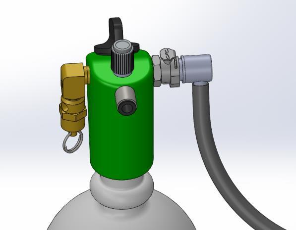 2. Pressurize F-Series. Make sure valves are OFF. 3.