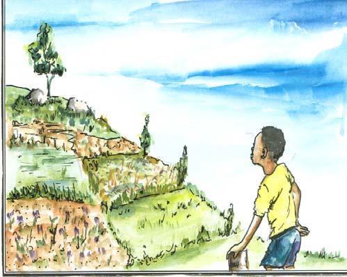 4. If farmers must grow their crops on unprotected hills, encourage them to dig trenches