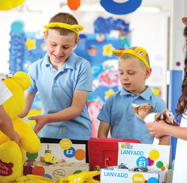 GWERTHU CH SBOTIAU Whether you re selling your Spotacular home makes or our official Pudsey goodies, setting up a school sale is a great way to raise much needed funds.