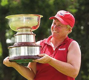 MARY ANN HAYWARD Mary Ann s record is truly spectacular! Throughout her illustrious playing career, she has distinguished herself as one of North America s top female amateur golfers.