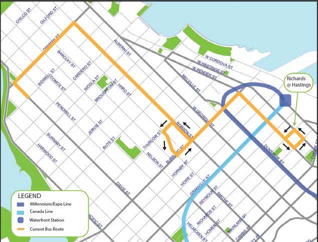 2 o Buses will be re-routed using same route as last year.