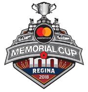 HISTORIC 100TH MEMORIAL CUP WRAPS UP IN REGINA The 100TH edition of the Mastercard Memorial Cup took place May 17-27 in Regina.