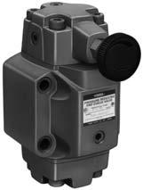 REDUING (ND HEK) VLVES RT/RG RT/RG -3// (3/8, 3/, -/) Threaded onnections / Mounting Up to MPa (5 PSI), 5 L /m in (3 U.S.GPM) Pub.