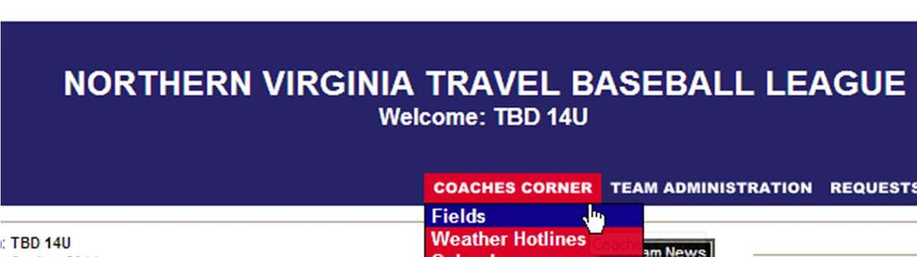 Website Features Coaches Corner