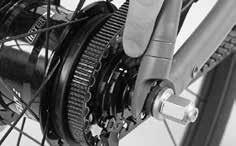 If your Urban bke has deralleur gears, make sure the rear deralleur does not collde wth the spokes when the chan runs on the largest sprocket.
