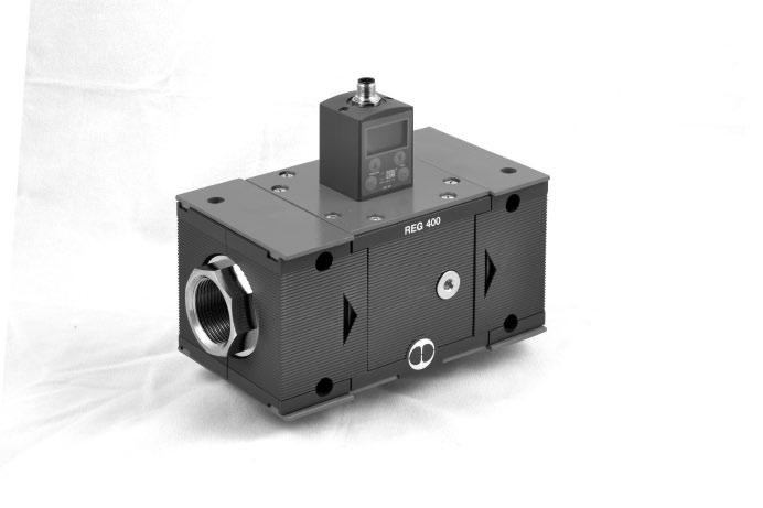 mini solenoid valves that adjust the pressure to reach the target value.