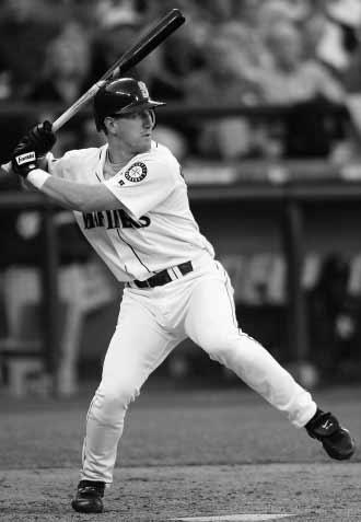 261 hitter who has spent his entire Major League career with his hometown Mariners.