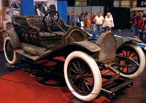 The 1911 Hupmobile, World-Touring Hupp, was on display at the 2005 show. It rolled out of the Hupp factory in Detroit on Nov. 3, 1910.
