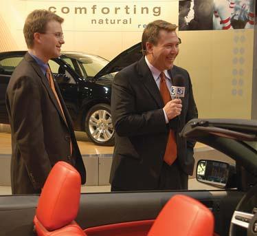 administrator, NHTSA s Great Lakes Region, reveals new data for the first time from a study on teenage driving during a news conference at the Cleveland Auto Show on Thursday, Feb. 24.