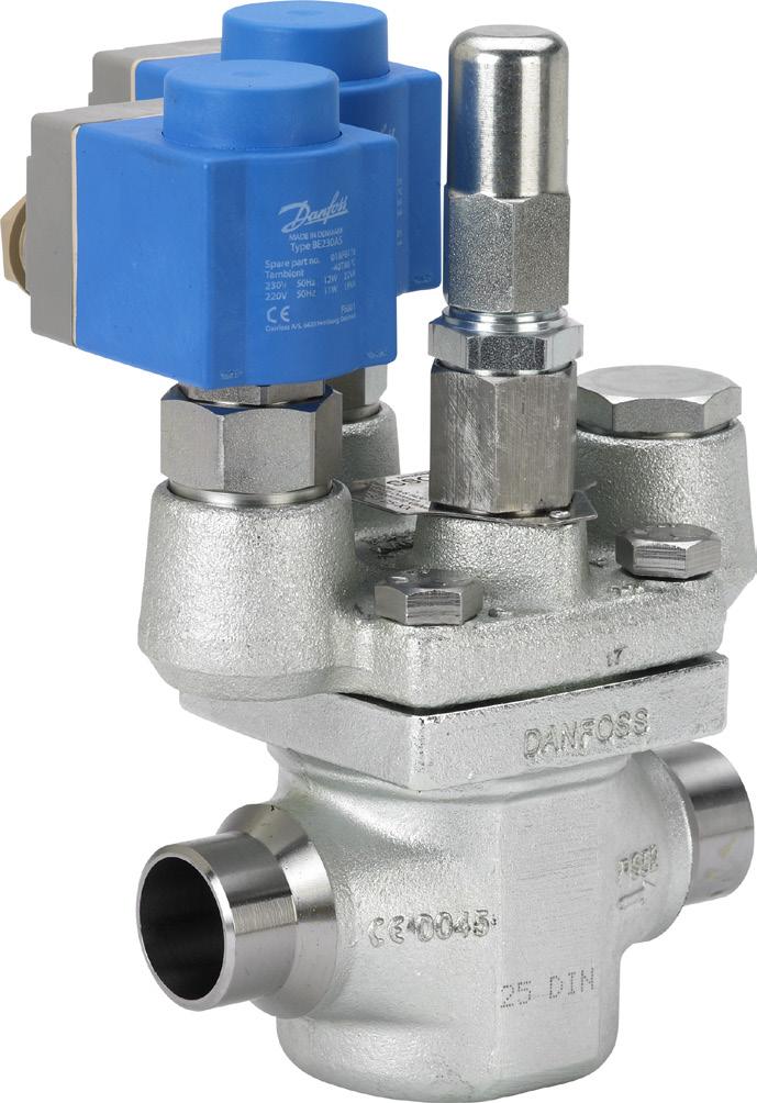 Data sheet Dual position solenoid valve Type ICSH 25-80 ICSH dual position solenoid valve belongs to the ICV family and consists of an ICV housing, an ICS insert together with an ICSH top cover with