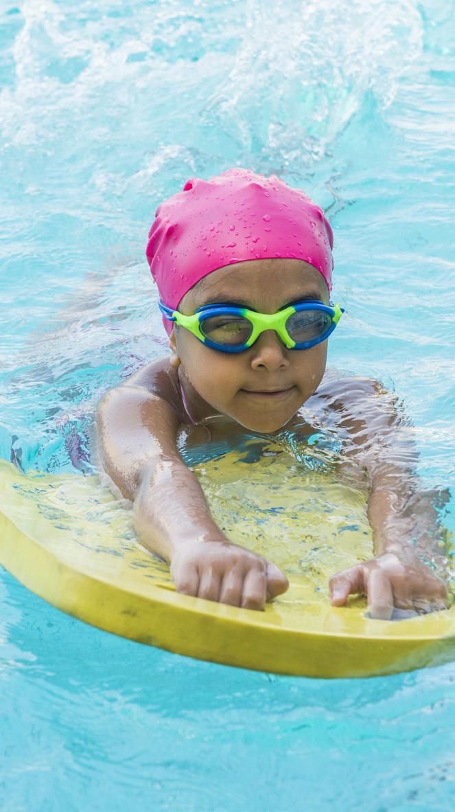 Mid-Minnesota Community Aquatic Class Descriptions Baby Bobbers, Toddler Swim, Preschool and Private Swim lessons are 25 minutes long and meet 8 times.