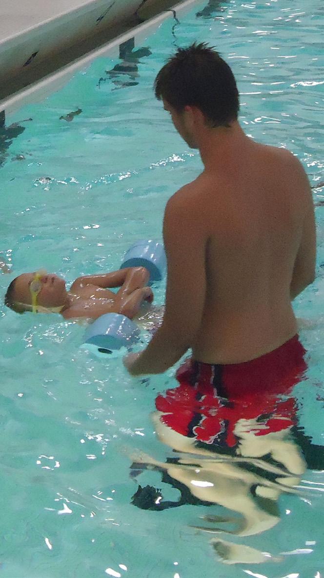 ) Designed to orient your child (accompanied by parent) to better prepare them for swim lessons. Parents will learn safety information and techniques to help your child feel comfortable in the water.