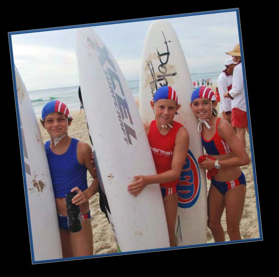 JUNIOR DEVELOPMENT Each year Mermaid Surf Club provides education and training to approximately 300 junior members (nippers).