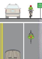 It should be noted that urban paved shoulders are not an alternative to bicycle lanes but may be used on roadways where there is a strong, site specific justification for not implementing
