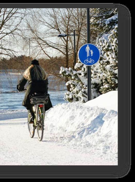 The best winter maintenance practices were found in Oulu, Finland Counties across the U.S.