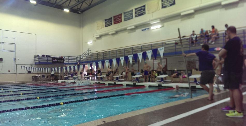 The one day meet had 75 swimmers in attendance, mostly from Wisconsin and Illinois, with a few