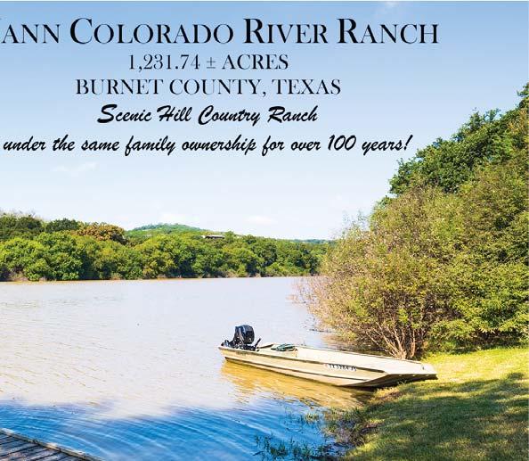 This scenic part of Burnet County has been in the Vann family for over