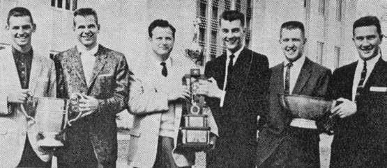 MEDIA ALMANAC NCAA TEAM NATIONAL CHAMPIONS 1957 NCAA National Champions Missouri Valley Conference Champions 1956 NCAA National Champions Missouri Valley Conference Champions (L-R): Frank Wharton,
