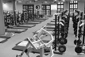 The weight room covers more than 15,000 square feet and is open to