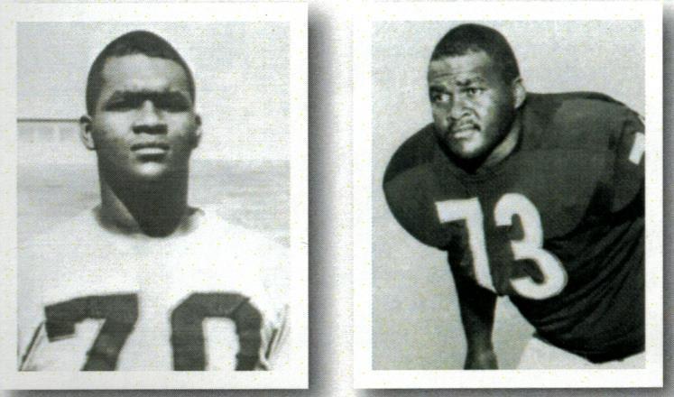 Drafted in the 16th round, he played for both Cleveland and Minnesota between the 1960-65 NFL seasons, a stint that included the Viking s inaugural campaign.
