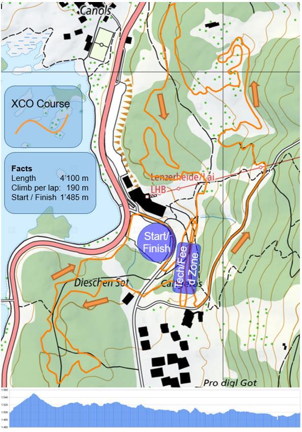 19. COURSE MAP XCO Further information on the course will be