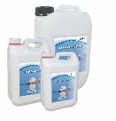 Chemical Products 0- WINTERIZING WINTERIZING 5 Prevents intense proliferation of algae and bacteria in the pool water. Prevents calcareous formation. Efficient with any ph value.