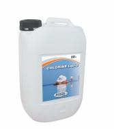 Chemical Products LIQUID CHLORINE Includes Sodium Hypochlorite, The good solution for automated dosing systems. Includes additives of anti-incrusting according to European regulation PR95.