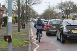 to ensure that the new paths could accommodate footway cycling safely, without actively encouraging it.