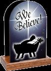 Gwe_believeH Anew_ornamentB Poster and Wall Cling POS-WBB 12x16 $6.00 POS-WBD 18x24 $12.