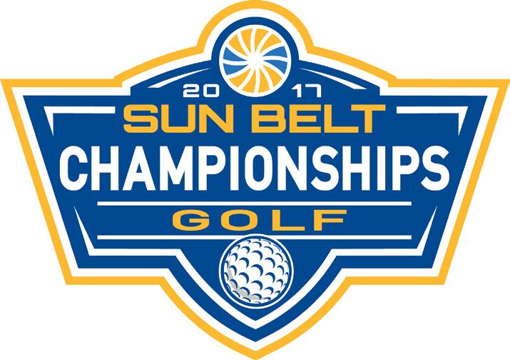 com Twitter Updates: @ULM_GOLF 2017 SUN BELT MEN S GOLF CONFERENCE CHAMPIONSHIPS Sunday-Tuesday April 23-25, 2017 Miramar Beach, Fla. Raven Course OPENING TEE SHOT -The event will start at 7:30 a.m. on Sunday morning as the Warhawks will be paired with South Alabama and Arkansas State going off in nine minute increments off of the 1st hole for 36 holes of competition.