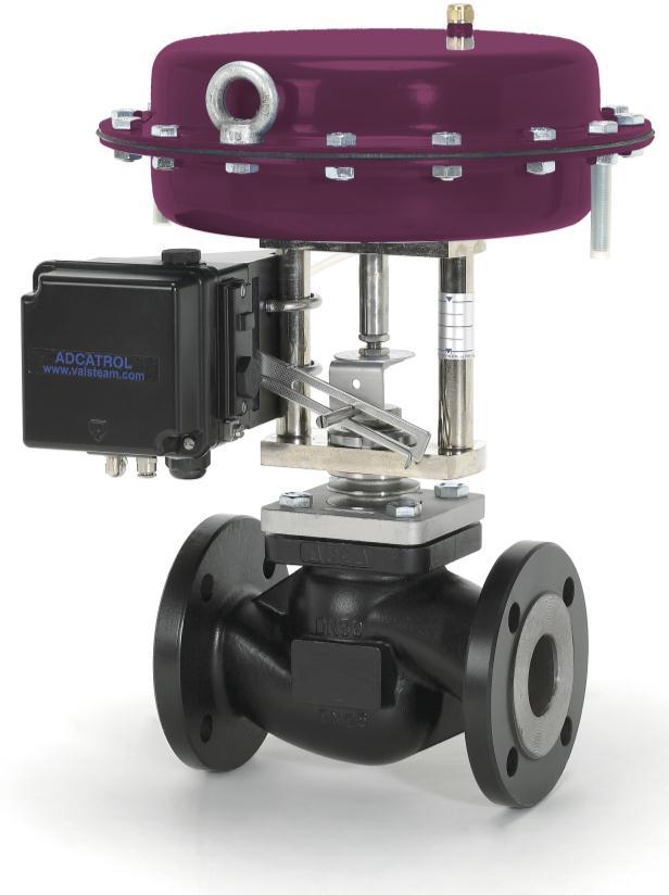 PNEUMATIC CONTROL VALVES PV25 (EN) V25G globe control valves with linear actuators PA series DESCRIPTION The PV25 control valves are single seated, two-way body constructed with in-line straight