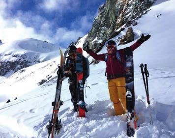 ever-ending enthusiasm for the mountains. He speaks French, English and Spanish. Internationally Certified Guide since 1987.