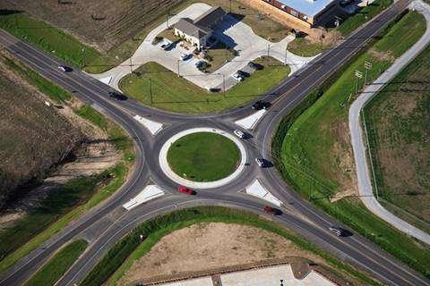 Roundabouts in Louisiana LA