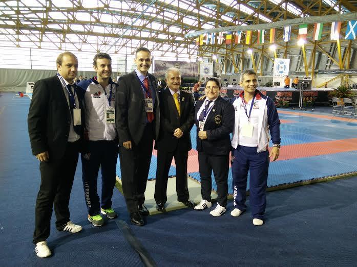 TWO UMPIRES FEST IN THE EUROPEAN CHAMPIONSHIP OCTOBER 2015 Thanks Sabum Ana Maria Caceres and