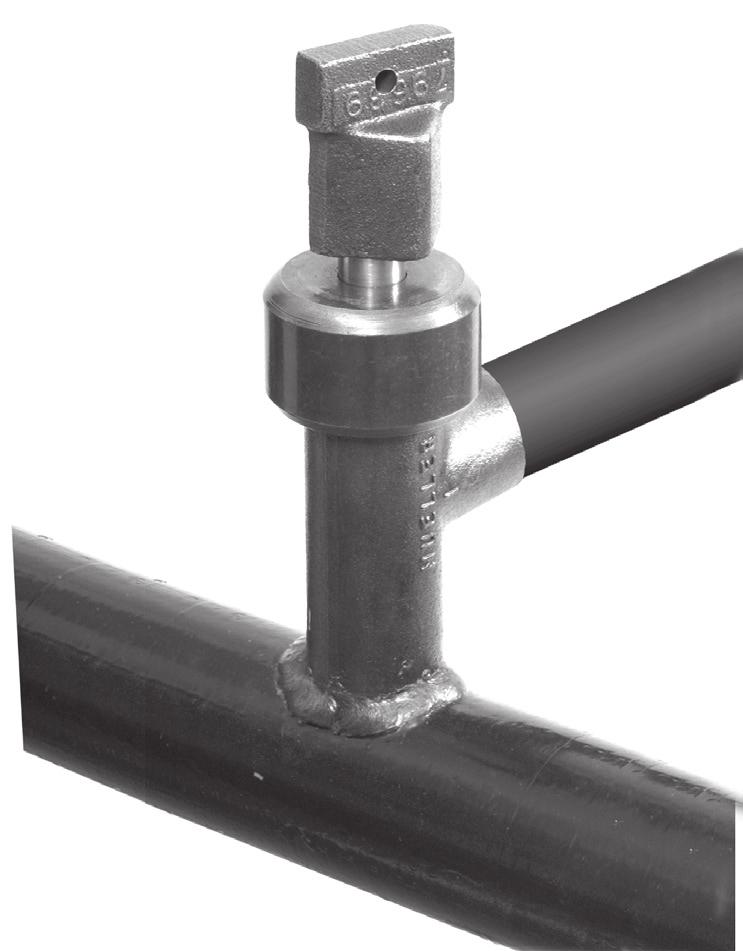 NOTE: Using A Deferred Completion Stopper A Deferred Completion Stopper provides stop-off in the threaded Inlet Service Tee and also screws into the top of the Tee.