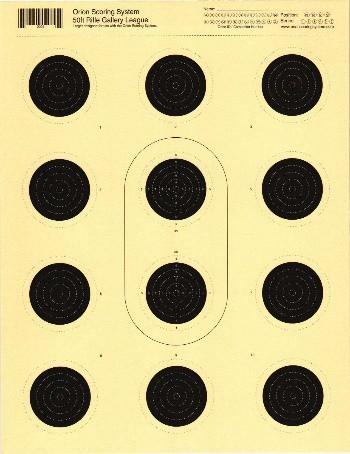 .22 Rifle Target Placement